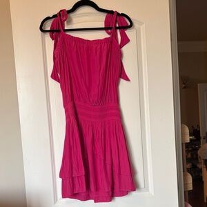 Ramy Brook Fuchsia Mini Dress